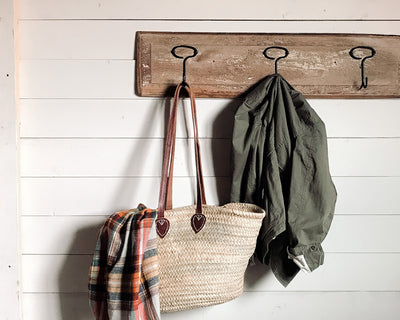 How to Make a Coat Rack from a Repurposed Door Panel